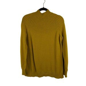 Anthropologie Womens Mock Turtleneck Sweater
